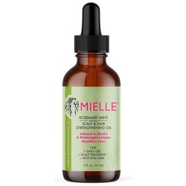 Mielle Organics MIELLE ROSEMARY MINT, SCALP & HAIR OIL, INFUSED W/BIOTIN & ENCOURGES GROWTH, FOR DAILY USE, SCALP TREATMENT, SPLIT END CARE & SCALP & STRENGTHENING OIL