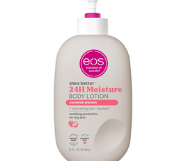 EOS Eos Shea Better Body Lotion - Coconut Waters | 16 Oz | 2 Pack, Coconut Waters, 16 ounces