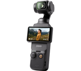 DJI Osmo Pocket 3, Vlogging Camera with 1'' CMOS & 4K/120fps Video, 3-Axis Stabilization, Fast Focusing, Face/Object Tracking, 2" Rotatable Touchscreen, Small Video Camera for Photography, Youtube