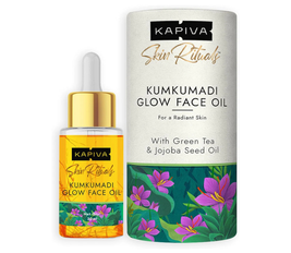Kapiva Kumkumadi Glow Face Oil (30 ml) | For Glowing Skin | Helps Reduce Dark Spots & Pigmentation | Kumkumadi Tailam