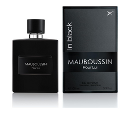 Mauboussin Pour Lui In Black 100ML (3.3 Fl Oz) Eau de Parfum for Men Woody & Oriental Scents