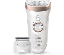 Braun Silk-Épil 9 9-561 Wet & Dry Cordless Epilator/Epilation + 6 Extras