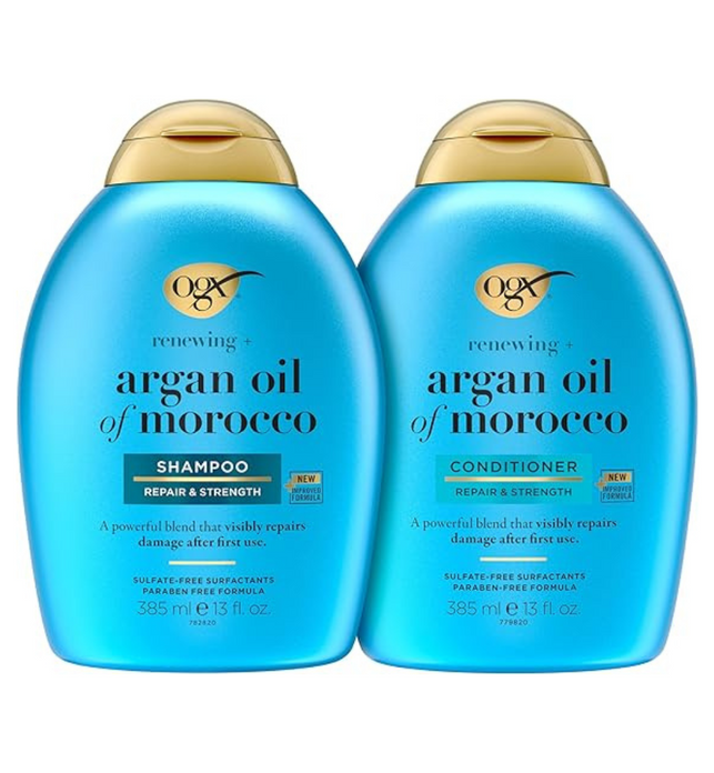 Ogx Shampoo & Conditioner Renewing+ Argan Oil Of Morocco 385ML Pack Of 2