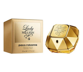 Paco Rabanne Lady Million Perfume for Women, 50ML EDP Spray