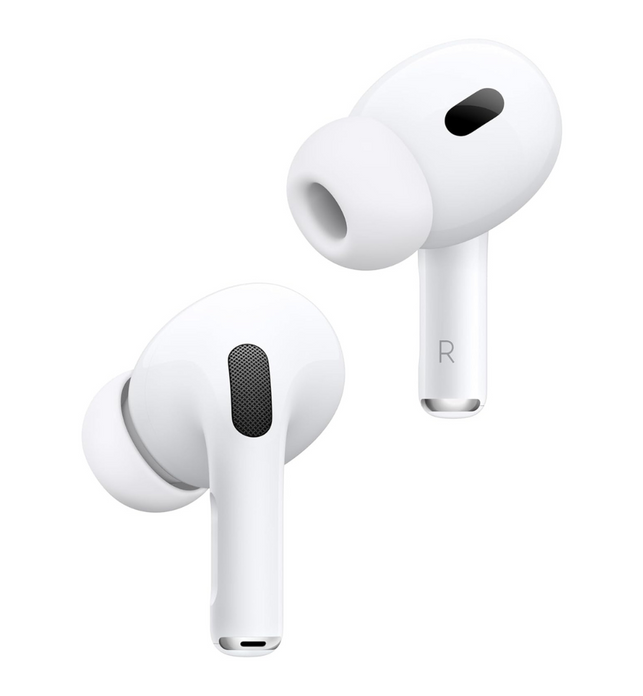 Apple AirPods Pro 2 Wireless Earbuds, Bluetooth Headphones, Active Noise Cancellation, Hearing Aid Feature, Transparency, Personalized Spatial Audio, High-Fidelity Sound, H2 Chip, USB-C Charging