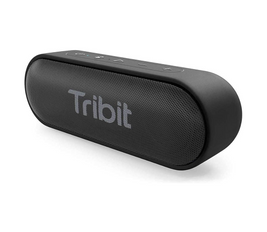 Tribit[Upgraded Version] XSound Go 16W 5.0 Bluetooth Speaker with Loud Sound & Rich Bass, 24H Playtime, IPX7 Waterproof, Wireless Stereo Pairing, Type-C, Portable Speaker for Home/Outdoor/Travel Black