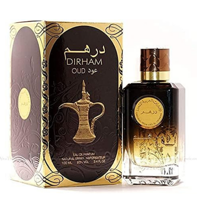 Ard al Zaafaran Dirham Oud Unisex Eau de Perfume, 100 ML