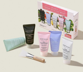 Vegan Wash off Mask Mini Gift Set - 5 Pcs