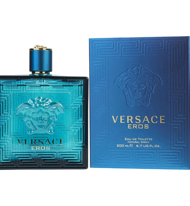 Versace Eros Eau De Parfum Natural Spray, 200 ML