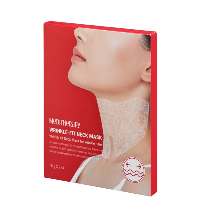 Wrinkle-Fit Neck Mask Set - 7 Sheet Masks