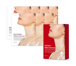 Wrinkle-Fit Neck Mask Set - 7 Sheet Masks