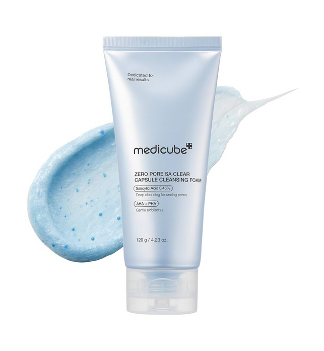 Zero Pore SA Clear Capsule Cleansing Foam - 120 g