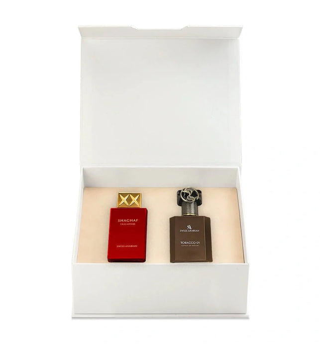 SHAGHAF OUD AHMAR + TOBACCO 01 GIFTSET