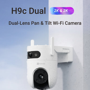 Ezviz H9c 2K & 2K Dual-Lens Pan & Tilt Wi-Fi Camera