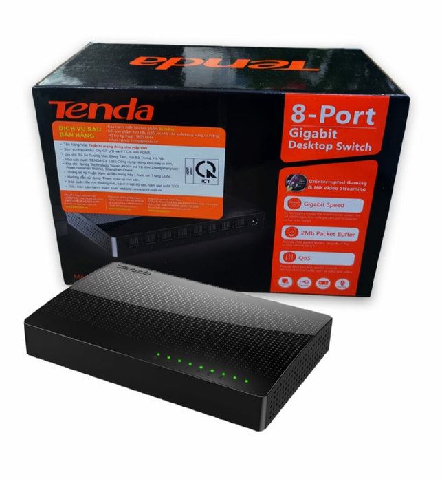 SG108 8-Port Gigabit Ethernet Switch Tenda Hub