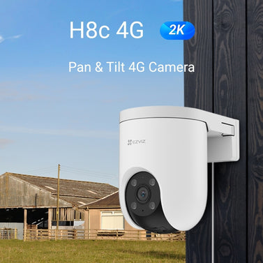 Ezviz H8C 2K Pan & Tilt 4G Sim Camera Original