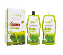 Ammonia Free Apple Fruit Extract Hair Dye Cream 96H To Long Lasting Color for Hair and Beard(black)