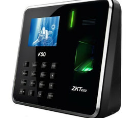 Fingerprint Time Attendance Machine K50 ZKTeco