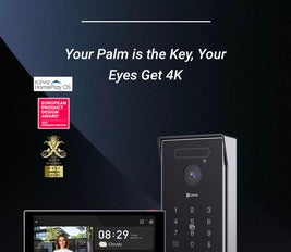 Ezviz 4K HP7 Pro 4K Palm Vein Video Doorphone