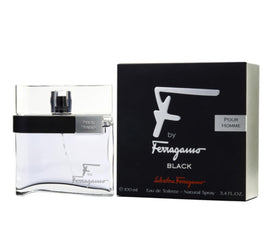 SALVATORE FERRAGAMO F BY FERRAGAMO BLACK FOR MEN EAU DE TOILETTE 100ML