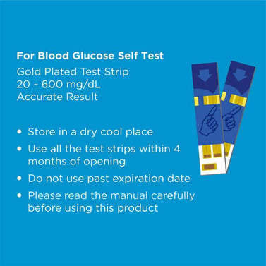 Trister Blood Glucose Test Strips 1 x 50's