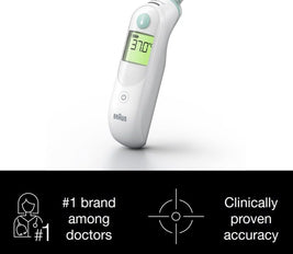 Braun ThermoScan 6 Contact thermometer White Ear Buttons
