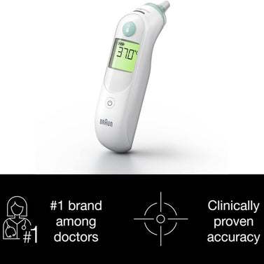 Braun ThermoScan 6 Contact thermometer White Ear Buttons