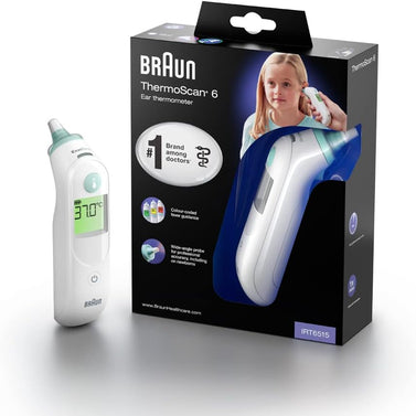 Braun ThermoScan 6 Contact thermometer White Ear Buttons