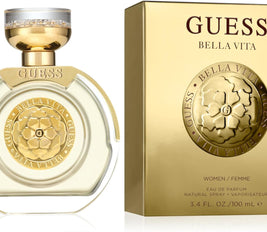 GUESS, Fragrance Bella Vita Eau De Parfum Spray for Women, Gold, 100 ML